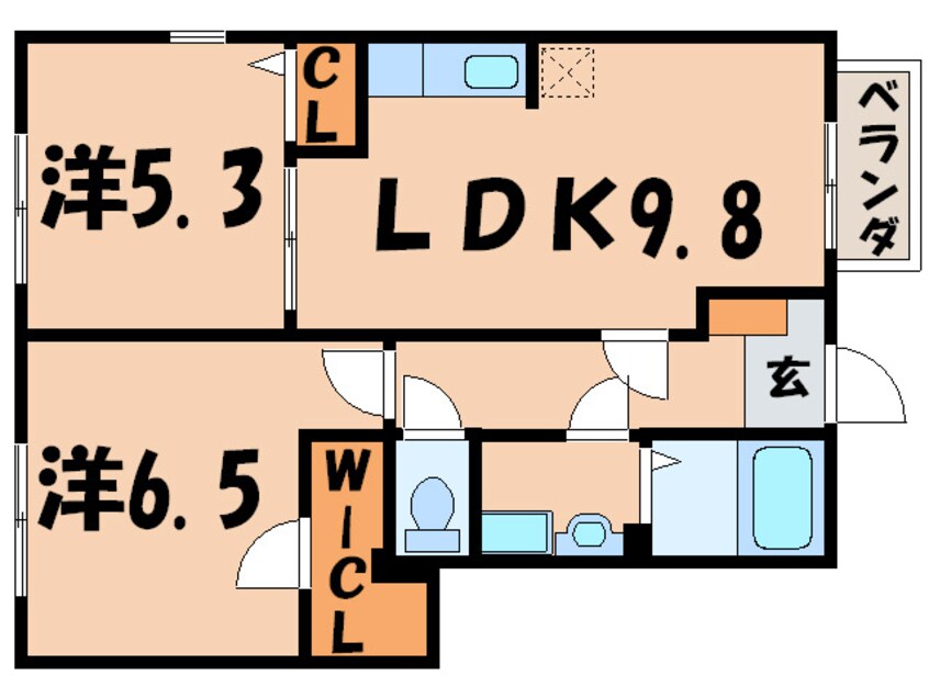 間取図 グレ－スコンフォ－ト
