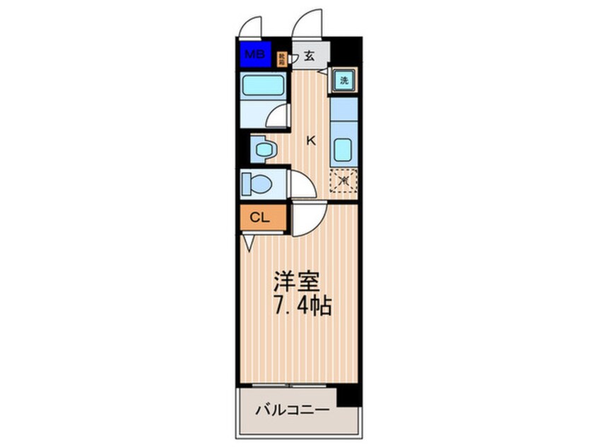 間取図 パークサイド西小路