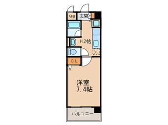 間取図 パークサイド西小路