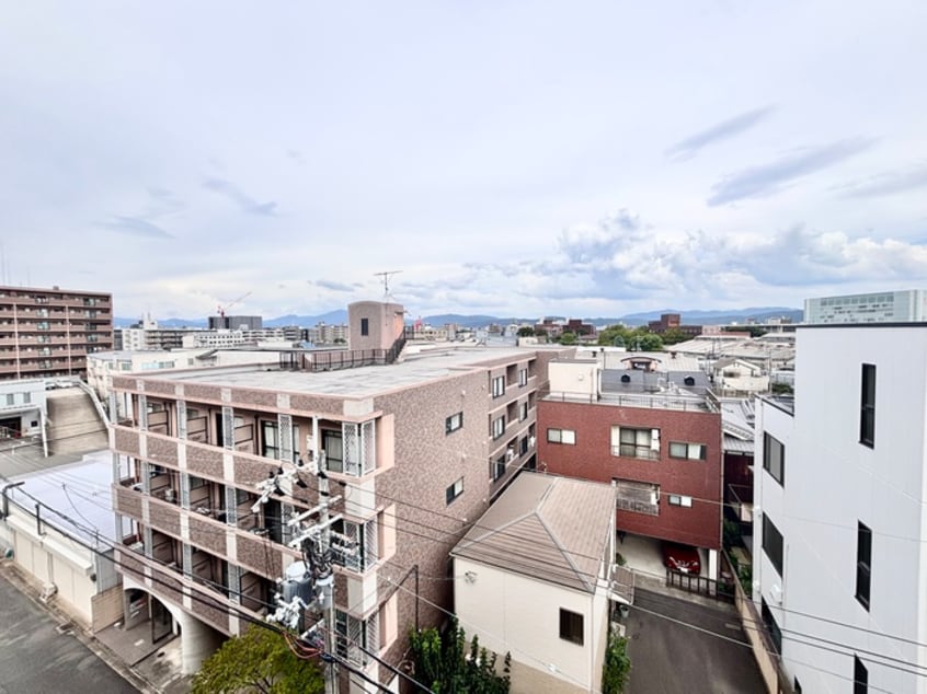 室内からの展望 パークサイド西小路