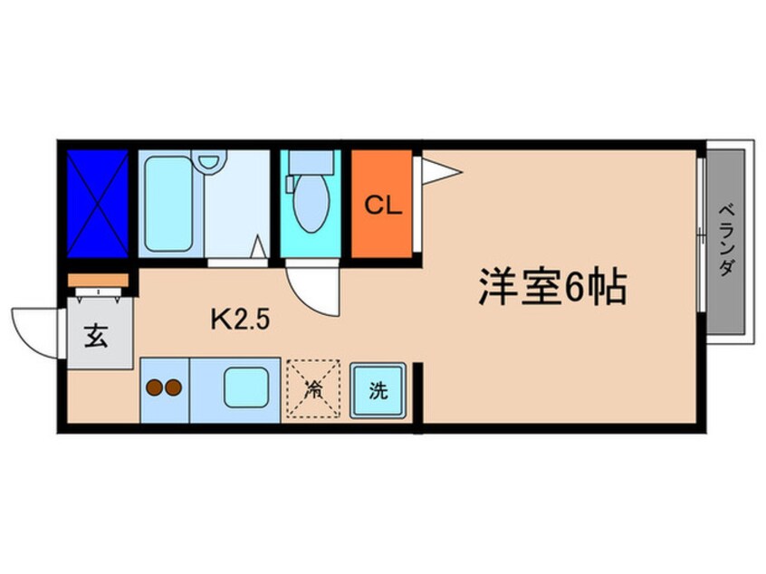 間取図 ビーライン平安