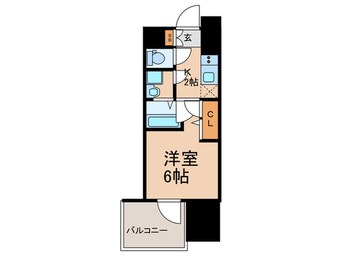 間取図 仮)ﾚｼﾞｭｰﾙｱｯｼｭOSAKA　GATEWAY