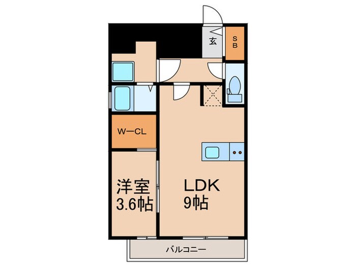 間取り図 仮)ﾚｼﾞｭｰﾙｱｯｼｭOSAKA　GATEWAY