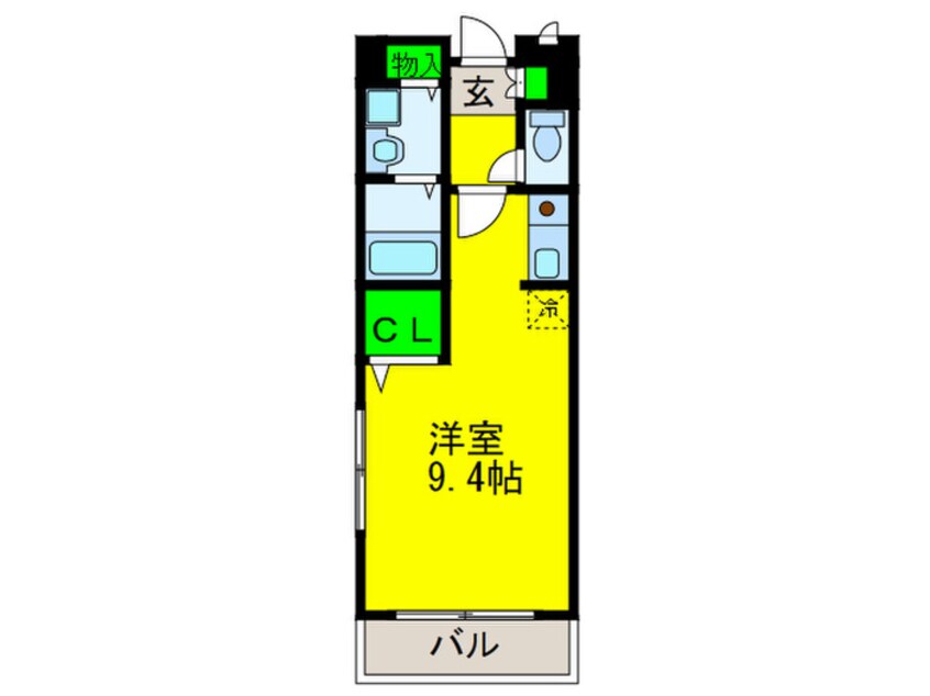 間取図 セリオ蔵前