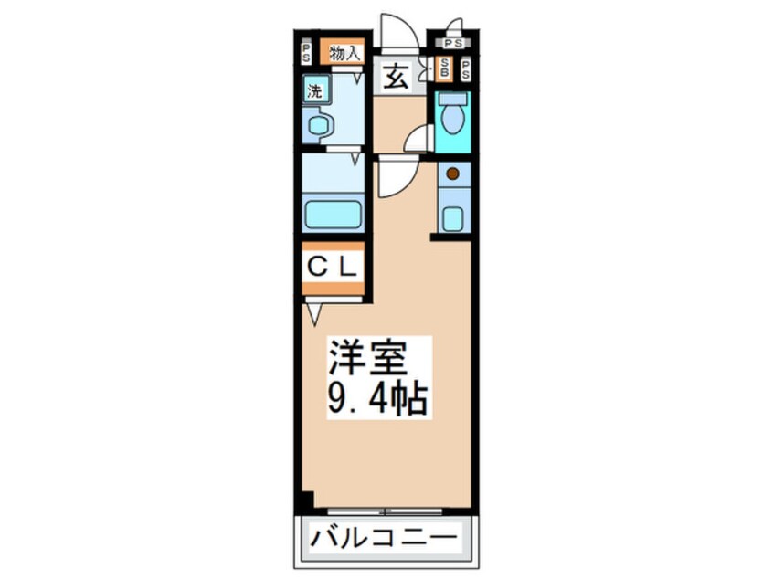 間取図 セリオ蔵前