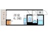 グロー桂 1Rの間取り