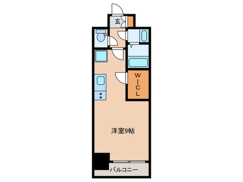 間取図 仮）ﾌｧｰｽﾄﾌｨｵｰﾚ神戸ﾋﾟｱﾁｪｰﾚ