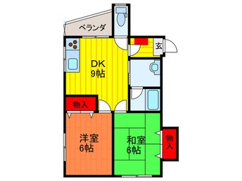 間取図 橋本ハイツ