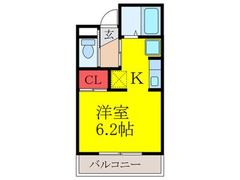 間取図 プリマヴェ－ラⅡ