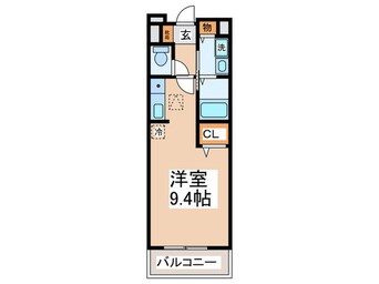 間取図 メゾンラフィ－ネ