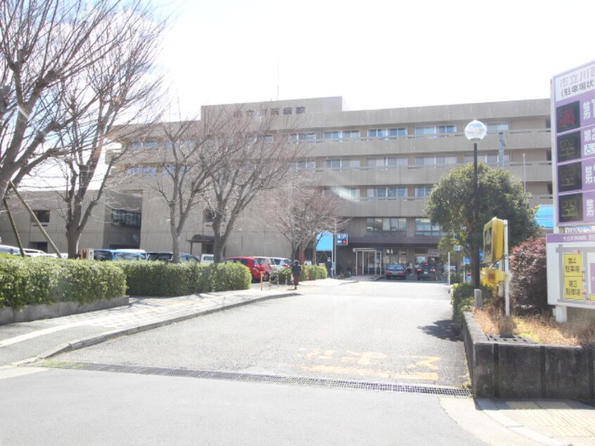 川西市民病院(病院)まで900m D-roomクロス