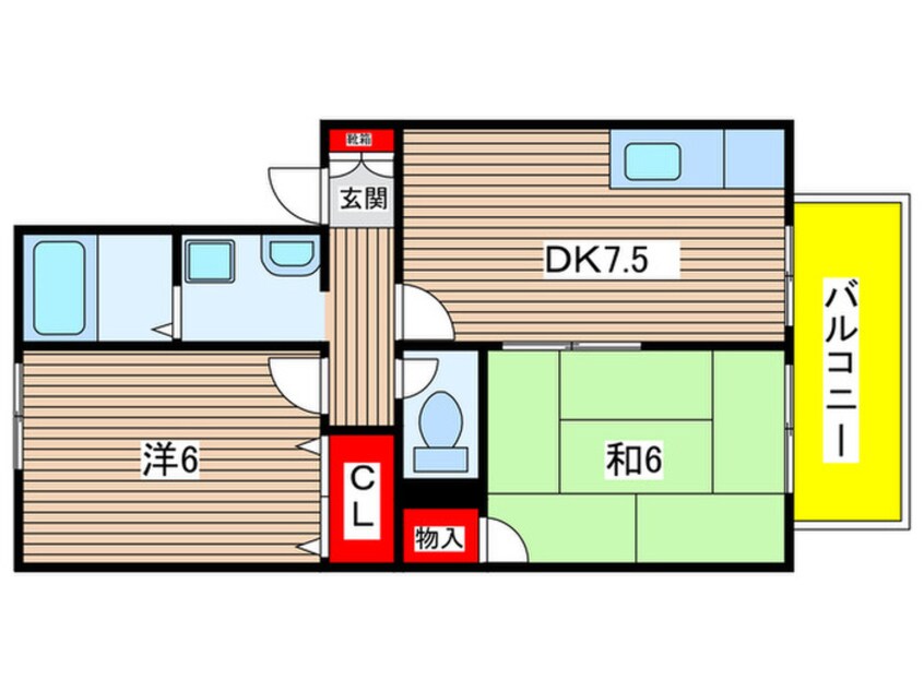 間取図 ハイカムール御池