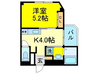 間取図 ミックコ－ト東三国