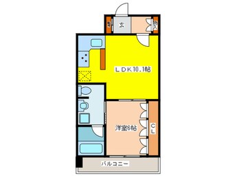 間取図 リーガル四ツ橋立売堀Ⅱ