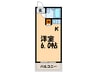 サニ－パレス平磯 1Rの間取り