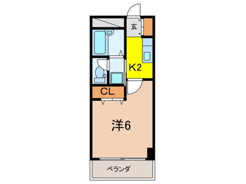 間取図 リコ－ハイツ