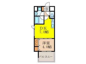 間取図 スプランディッド三国Ⅱ