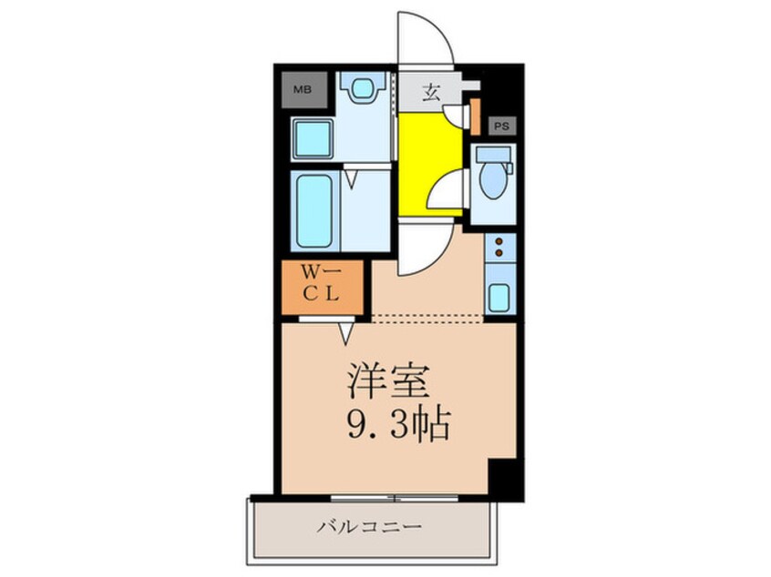 間取図 ガーデンクォーツ摂津正雀