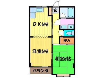 間取図 メゾンア－バンスコ－プ