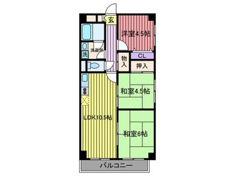 間取図 オリエントマンション