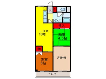 間取図 オリエントマンション