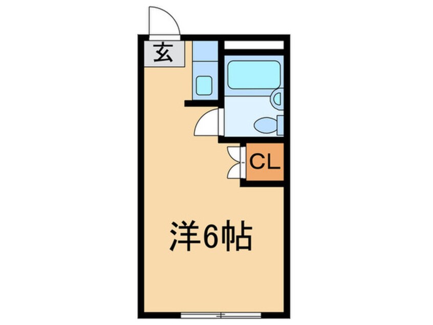 間取図 サニ－パレス五色山