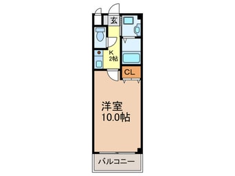 間取図 グランディ－ル小林Ⅱ