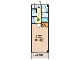 間取図 グランディ－ル小林Ⅱ