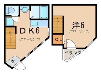 間取図 フラーリッシュ甲子園