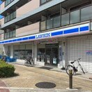 ローソン上新庄３丁目店(コンビニ)まで350m 仮）D-ROOM上新庄南口