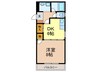 柳川ビル 1DKの間取り