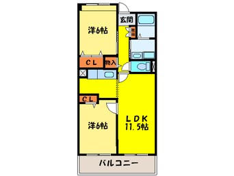 間取図 ブランド－ル板原