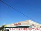 マルナカ泉大津店(スーパー)まで530m ブランド－ル板原