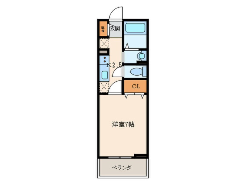 間取図 さくらコ－ト