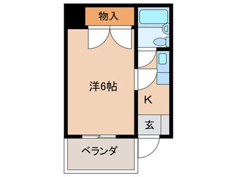 間取図 ヴェスタ天神橋