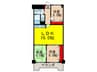 朝日プラザ千里A棟（1002） 3LDKの間取り