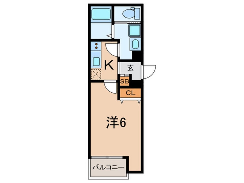 間取図 ALEGRIA東二見
