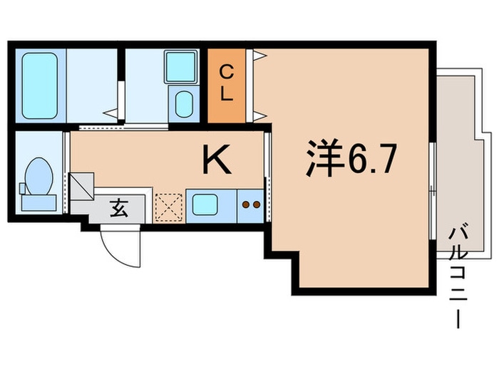 間取り図 ALEGRIA東二見