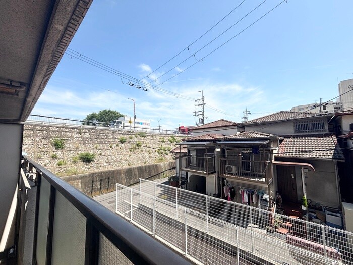 室内からの展望 さんさん松原