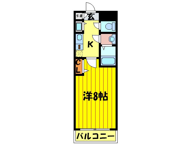 間取り図 メゾン・ド・ヴィレ深江