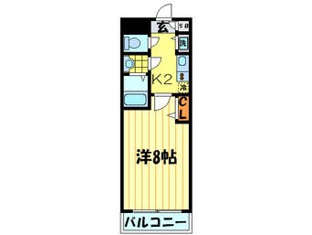 間取図 メゾン・ド・ヴィレ深江