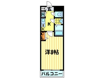 間取図 メゾン・ド・ヴィレ深江