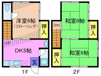 間取図 さつき住宅