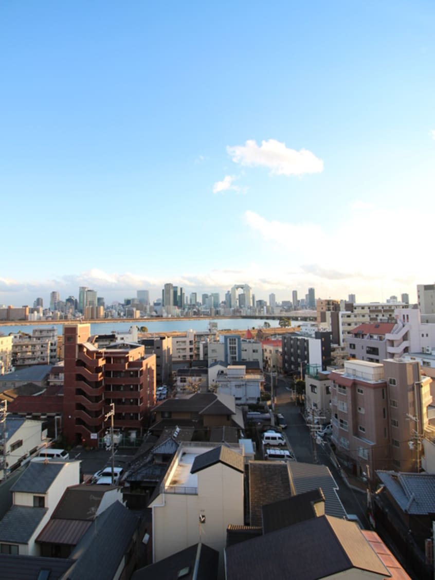 室内からの展望 Luxe十三東Ⅱ