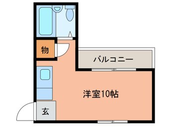 間取図 リブマンション横土井Ⅲ