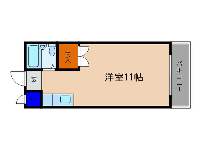 間取り図 リブマンション横土井Ⅲ