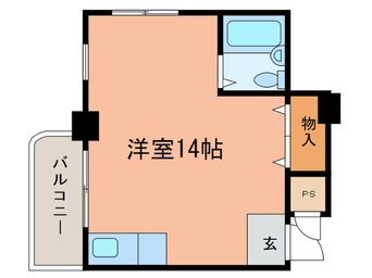 間取図 リブマンション横土井Ⅲ