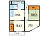 ハイムスイート 3DKの間取り