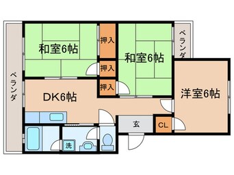 間取図 ハイネスやまざき