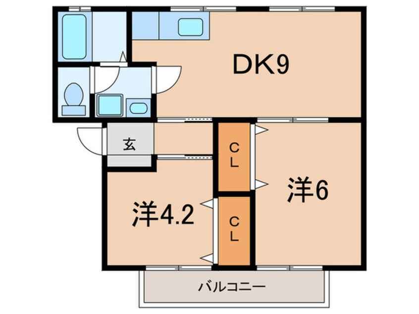 間取図 メゾンブランシュ